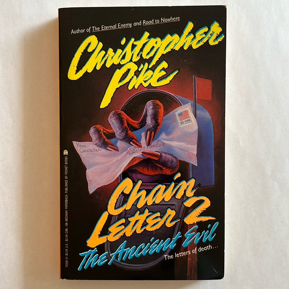 ⭐️ 5/$25 - Christopher Pike - Chain Letter 2 The Ancient Evil